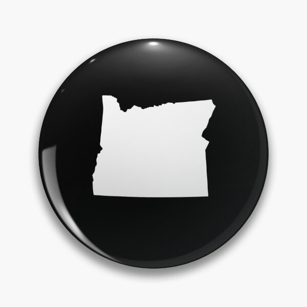 Item preview, oregon Map Silhouette – Minimal White designed and sold by Paper Drip.