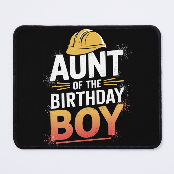 Item preview, Aunt of the Birthday Boy Construction Birthday Party Women 1  designed and sold by AquaKiev.