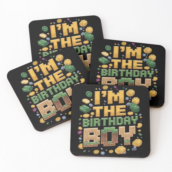 Item preview, I'm The Birthday Boy Video Gamer Pixel Birthday Party  designed and sold by CombatTask.