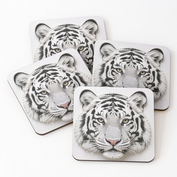 Item preview, Modern String Art Featuring Fierce Tiger Face designed and sold by Wonderful Designs.