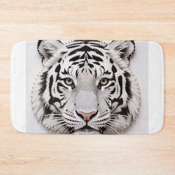 Item preview, Modern String Art Featuring Fierce Tiger Face designed and sold by Wonderful Designs.