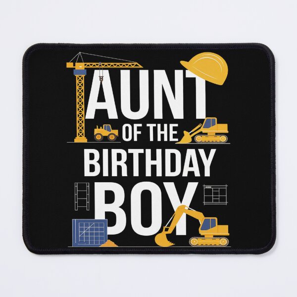 Item preview, Aunt of the Birthday Boy Construction Worker Bday Party designed and sold by AquaKiev.