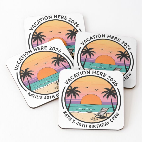 Item preview, Personalized 40th Birthday Trip - It's My Birthday Crew designed and sold by ZBIFBOUETLA.