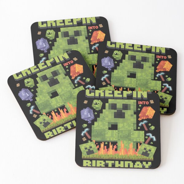 Item preview, It's My 4th Birthday Boy Gamer Creepin’ Into 4 Gamer Pixel  designed and sold by CombatTask.