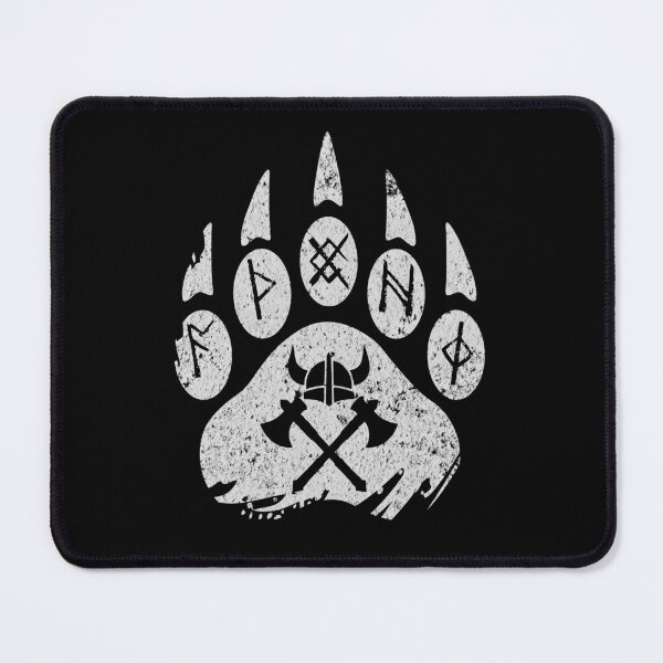 Item preview, Bear Paw with Viking Runes  designed and sold by Rich Summers Art.