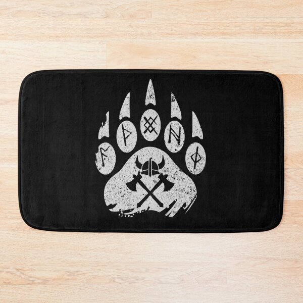 Item preview, Bear Paw with Viking Runes  designed and sold by Rich Summers Art.