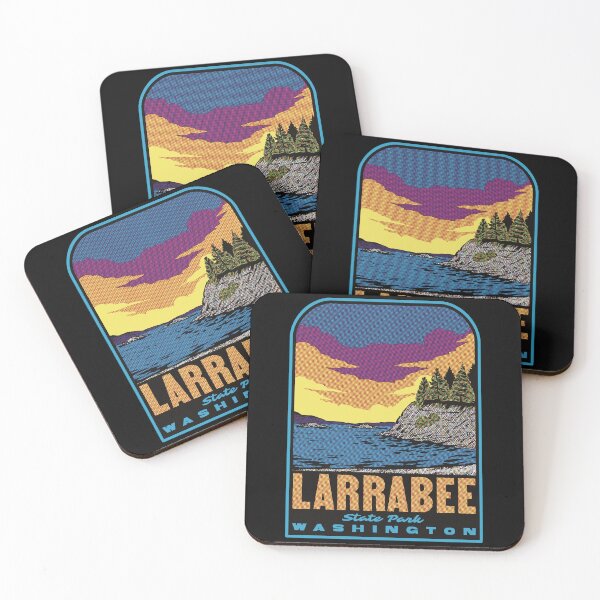 Item preview, Larrabee State Park Washington Retro designed and sold by HalpinDesign.