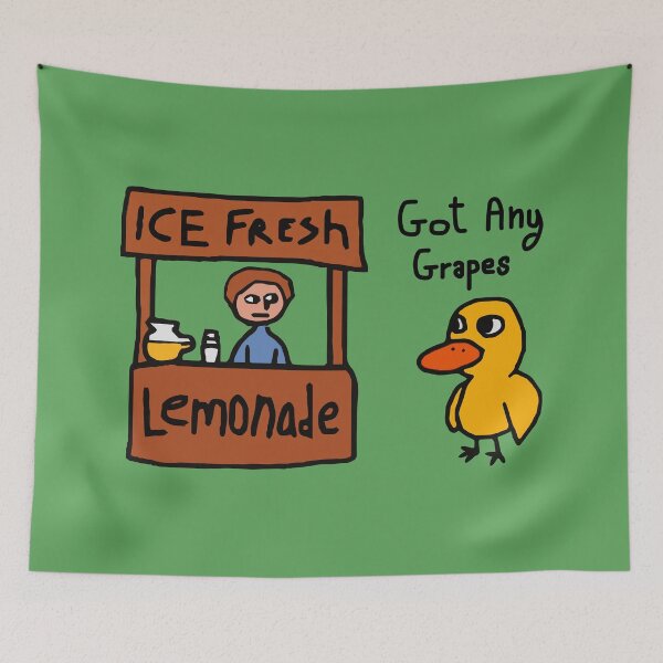 Item preview, Got any Grapes - Funny Duck designed and sold by CalroStudiio.