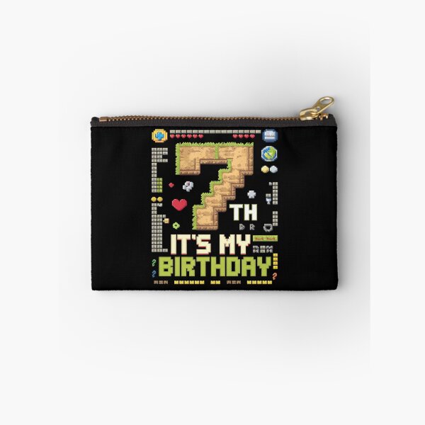 Item preview, It's My 7th Birthday Video Game Pixel Birthday Boy  designed and sold by MythWoot.