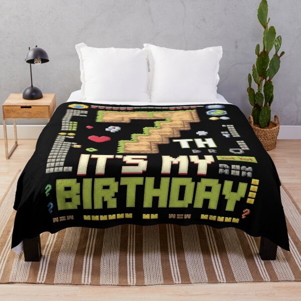 Item preview, It's My 7th Birthday Video Game Pixel Birthday Boy designed and sold by MythWoot.