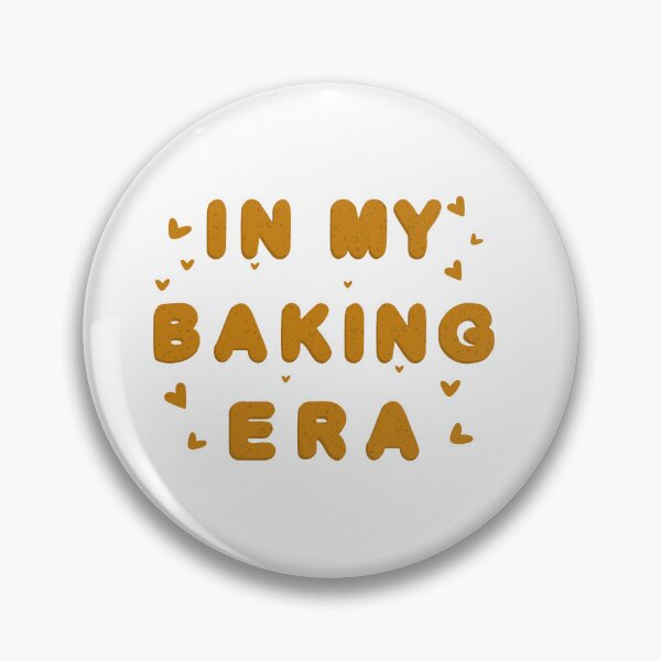 Item preview, In My Baking Era Shirt – Funny Baking Quote Typography designed and sold by PixelWaveBD.