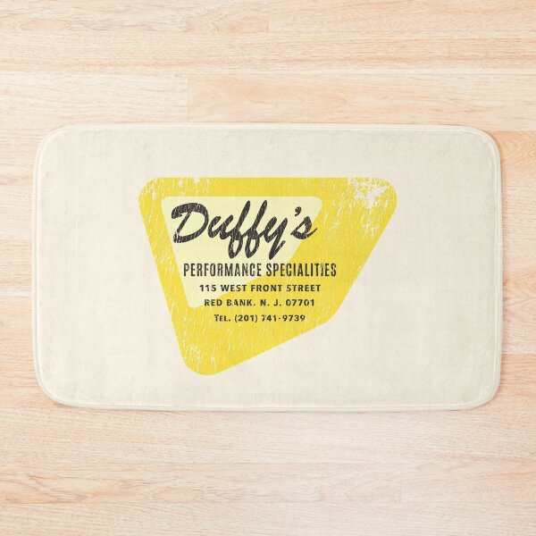 Item preview, Vintage Duffy's Performance Specialities Hot Rod suppliers emblem - shop worn, aged print designed and sold by retropetrol.