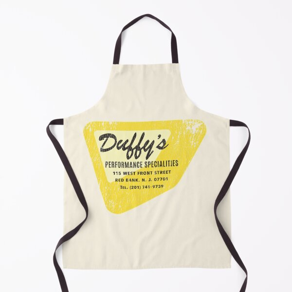 Item preview, Vintage Duffy's Performance Specialities Hot Rod suppliers emblem - shop worn, aged print designed and sold by retropetrol.