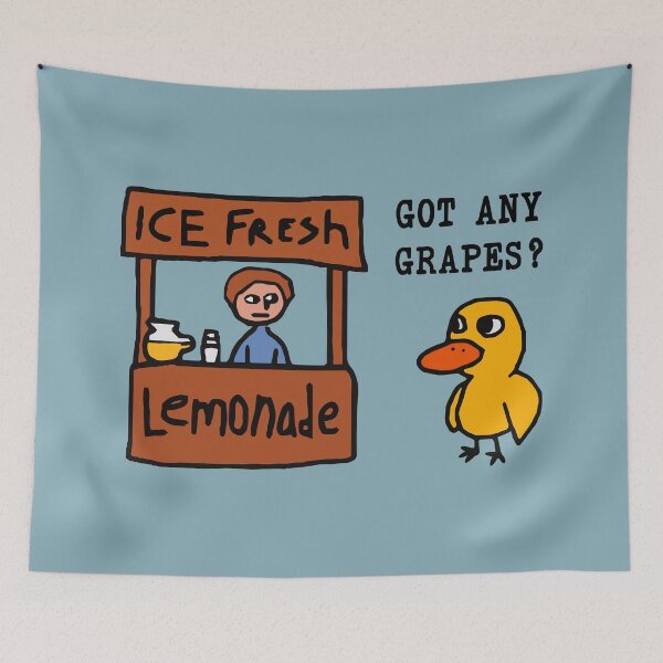 Item preview, Got any Grapes - Funny Duck designed and sold by CalroStudiio.