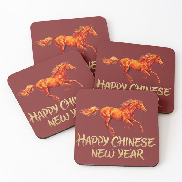 Item preview, Happy Chinese New Year 2026 – Fiery Horse Zodiac designed and sold by PunchDrop.