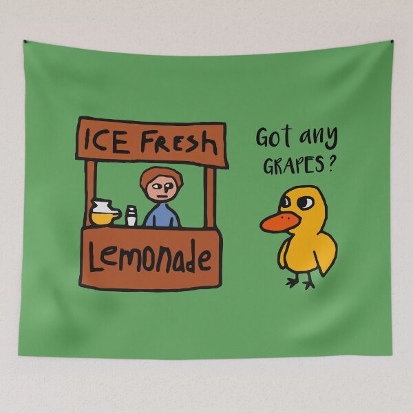 Item preview, Got any Grapes - Funny Duck designed and sold by CalroStudiio.