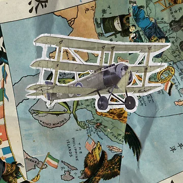 Artwork thumbnail, Plane Ride by DesignDuoStudio
