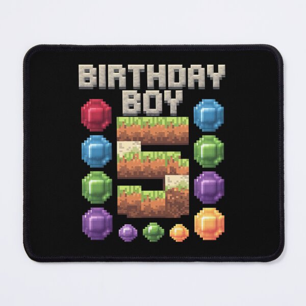 Item preview, Kids 5th Birthday Boy 5 Video Gamer Pixel Number Five Bday Party  designed and sold by CombatTask.