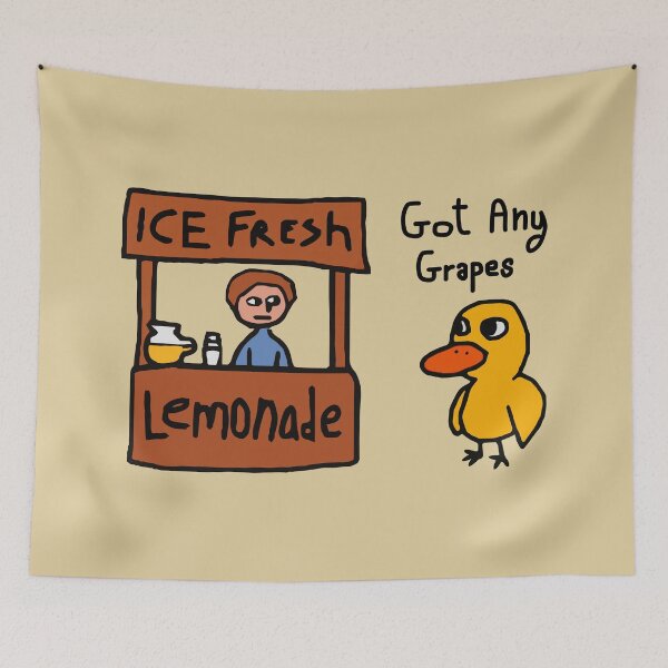 Item preview, Got any Grapes - Funny Duck designed and sold by CalroStudiio.