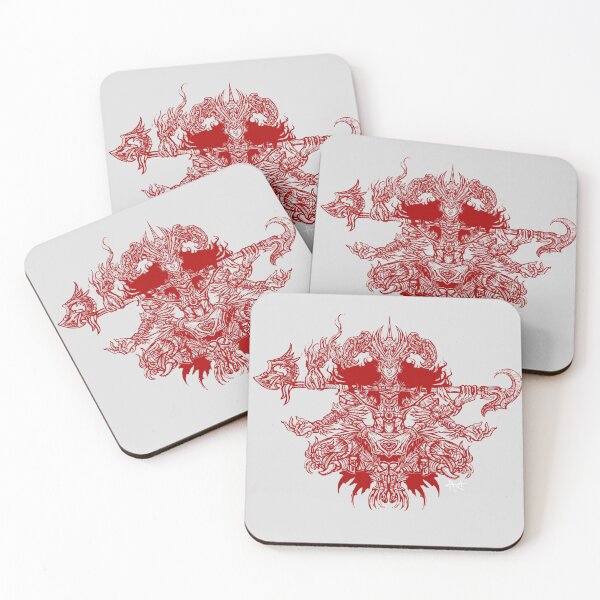 Item preview, magician of black chaos prehispanic manga red designed and sold by UrielCalavera.