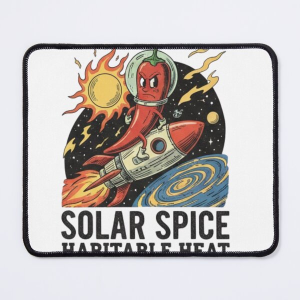 Item preview, Solar Spice Habitable Heat Chili Rocket designed and sold by KireaDesigns.