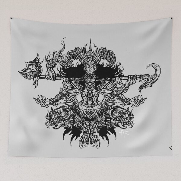 Item preview, Copy of magician of black chaos prehispanic  designed and sold by UrielCalavera.