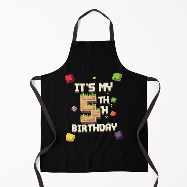 Item preview, Kids It's My 5th Birthday 5 Five Birthday Boys Pixel Game designed and sold by CombatTask.