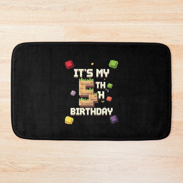 Item preview, Kids It's My 5th Birthday 5 Five Birthday Boys Pixel Game designed and sold by CombatTask.