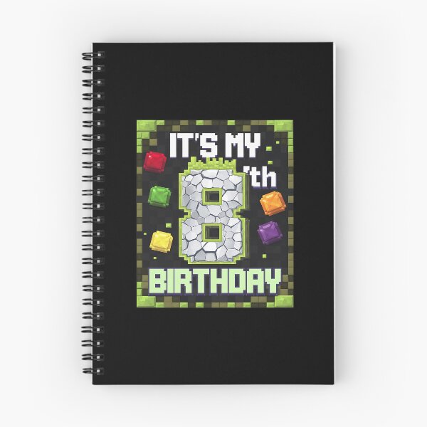 Item preview, Kids It's My 8th Birthday 8 Eight Birthday Boys Pixel Game designed and sold by CombatTask.