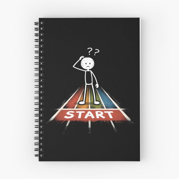 Item preview, A STICK FIGURE WITH A PUZZLED EXPRESSION  designed and sold by KISHNAY-FASHION.