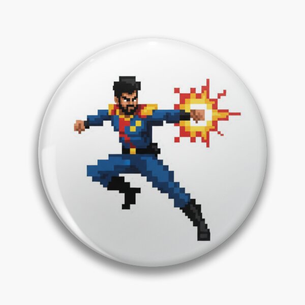 Item preview, Pixel Thalapathi vijay : Retro Action Hero Sticker  designed and sold by Gurjeetpixelart.