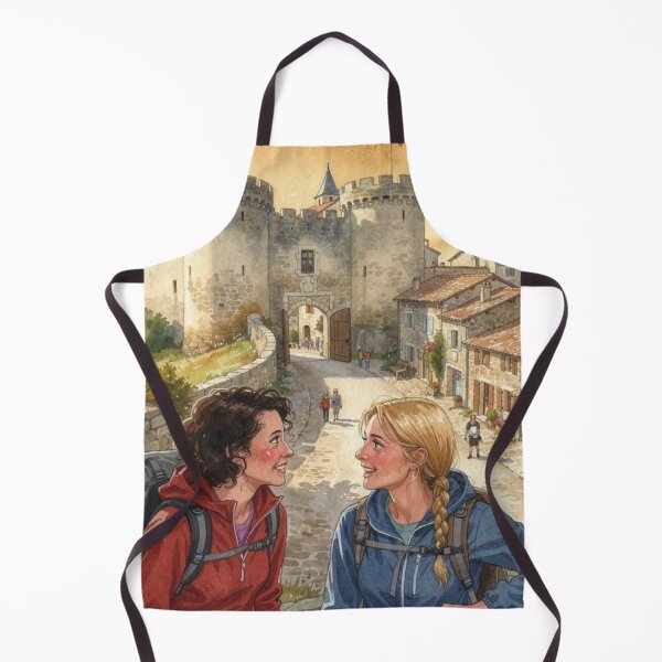 Item preview, Hikers on the Way of St. James designed and sold by jefboutique6150.