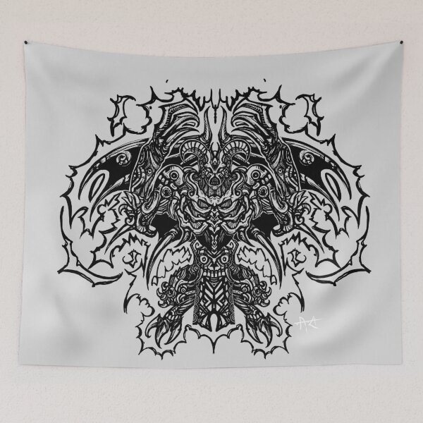 Item preview, summoned skull prehispanic designed and sold by UrielCalavera.