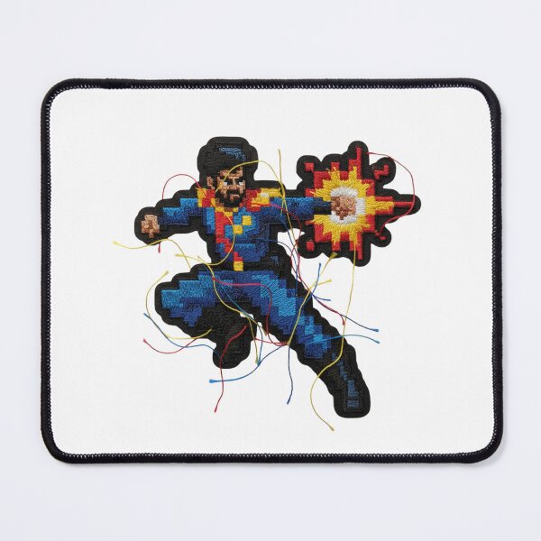 Item preview, Thalapathy Vijay: 8-Bit Hero & Embroidered Action Art designed and sold by Gurjeetpixelart.