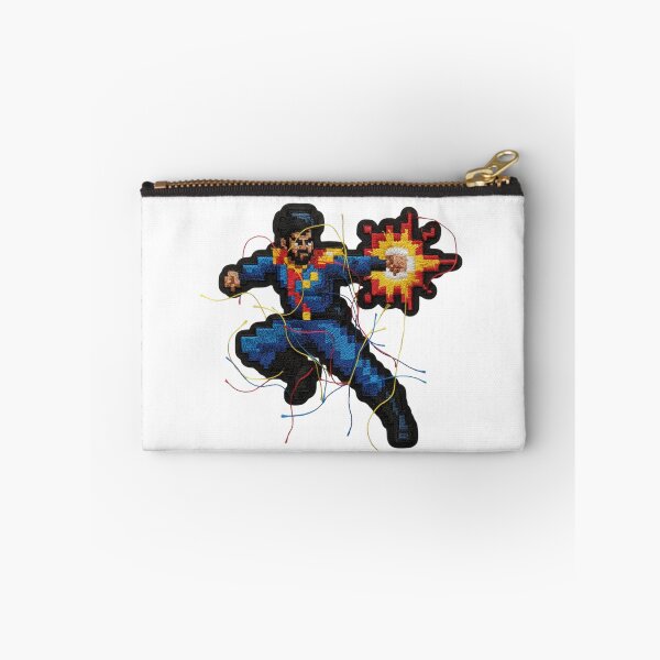 Item preview, Thalapathy Vijay: 8-Bit Hero & Embroidered Action Art designed and sold by Gurjeetpixelart.