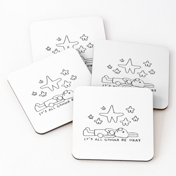 Item preview, IT'S ALL GONNA BE OKAY designed and sold by mothcub.