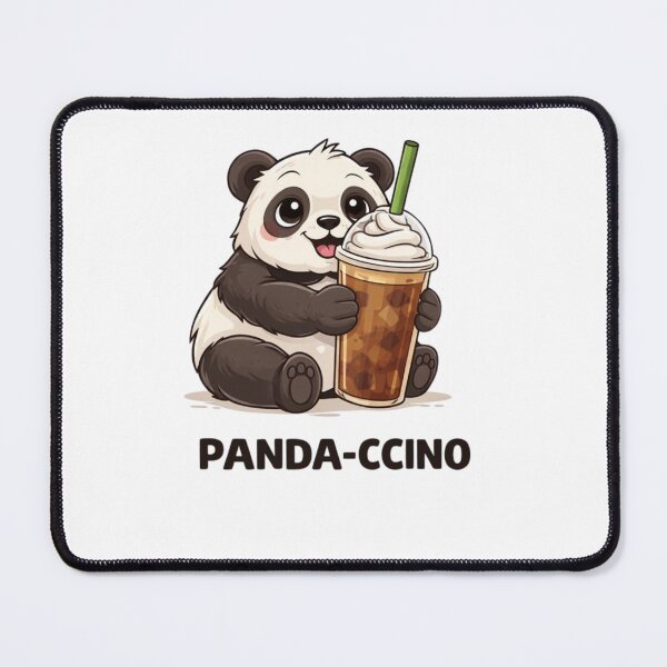 Item preview, Panda-Ccino Funny Panda Coffee Design Cute Animal Illustration designed and sold by BShop20 – Cute Funny Tees & Gifts.