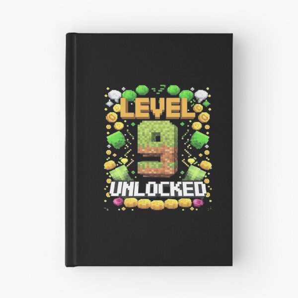 Item preview, Level 9 Unlocked 9th Birthday Gamer Pixel Video Game Party designed and sold by CombatTask.