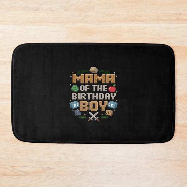 Item preview, Mama Of The Birthday Boy Video Gamer Pixel Number Party  designed and sold by CombatTask.