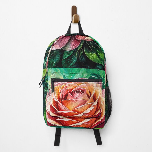 Item preview, Emerald Glow Rose - Moody Botanical Floral Art designed and sold by Gantchikovart.