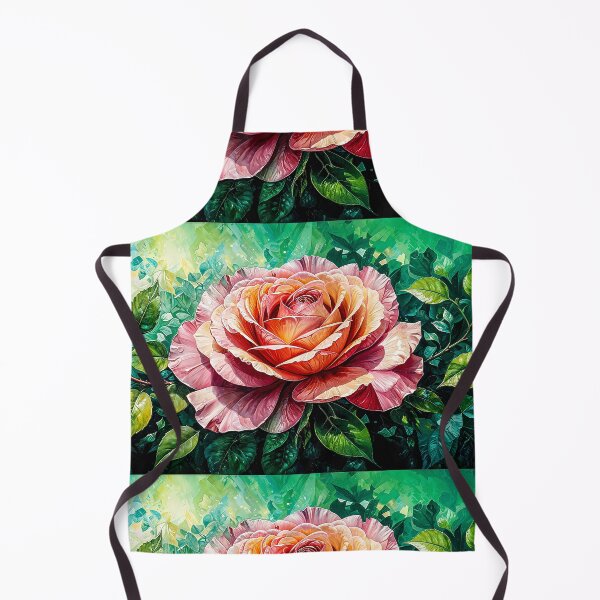 Item preview, Emerald Glow Rose - Moody Botanical Floral Art designed and sold by Gantchikovart.