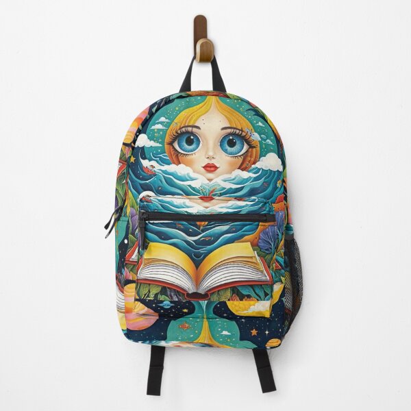 Item preview, A Girl Lost in a Book. Imaginary Worlds: A Young Reader. Cozy Afternoon with a Cat and a Book designed and sold by Gantchikovart.