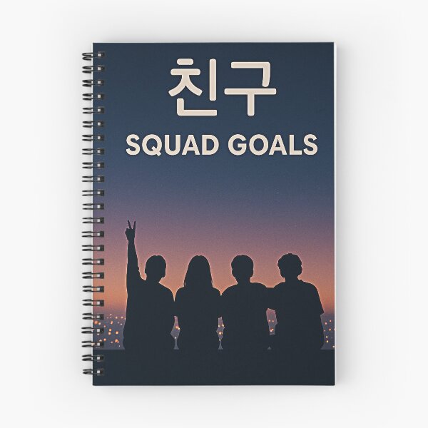 Item preview, Squad Goals - Korean Friendship designed and sold by FindurIdentity.