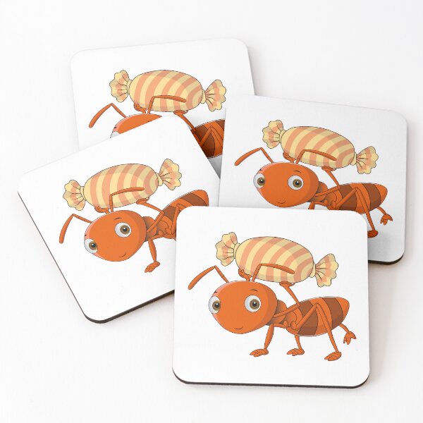 Item preview, Red ant carring chocolate designed and sold by Monimohandas.
