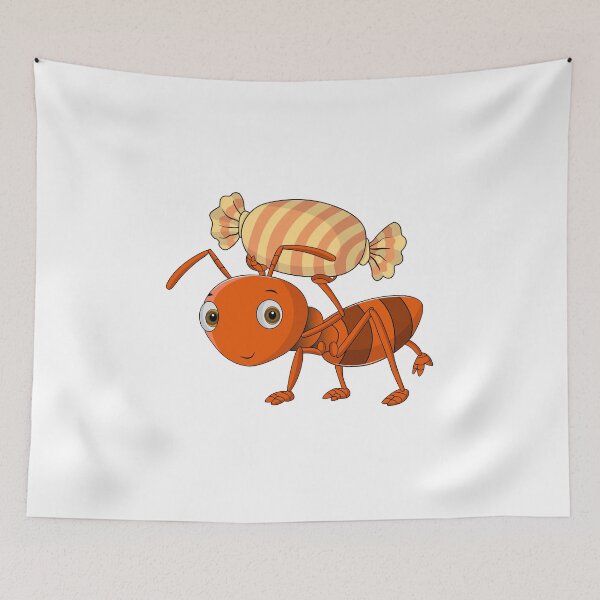 Item preview, Red ant carring chocolate designed and sold by Monimohandas.