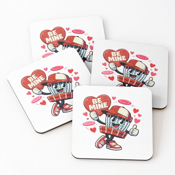 Item preview, Disc Golf Valentine Be Mine Humor designed and sold by FreshVibe Prints.