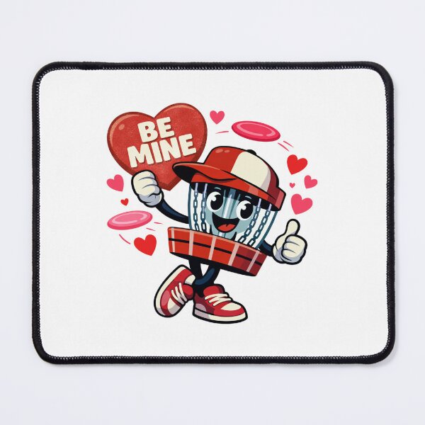 Item preview, Disc Golf Valentine Be Mine Humor designed and sold by FreshVibe Prints.