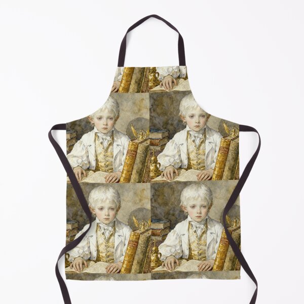 Item preview, Young Dombey from Dombey and Son characters from Dickens series illustration watercolor art designed and sold by Vintage Designs +.