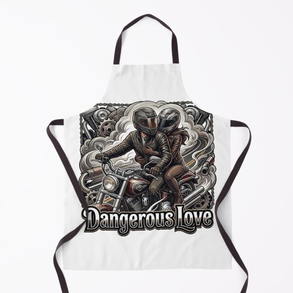 Item preview, Dangerous Love – Fast Hearts Biker Love Design designed and sold by enzoade.
