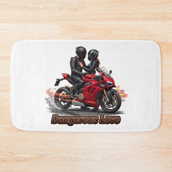 Item preview, Dangerous Love – Wild Biker Romance Illustration designed and sold by enzoade.